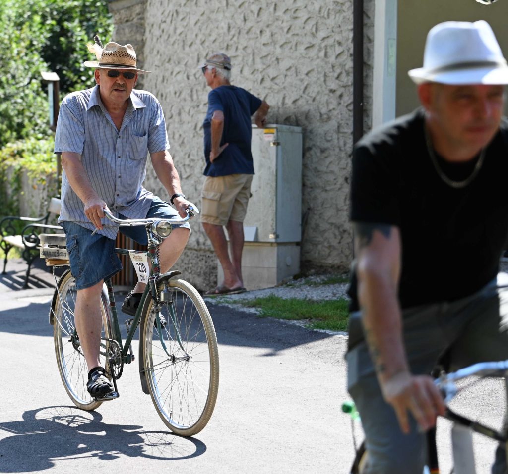 Schnappschuss von Helmut Lettner bei der L'Historica 2024. Copyright: Cornelia Gasperlmair.